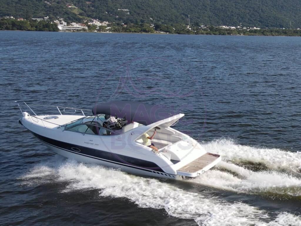 Phantom 290 C83 - Magic Boats Aluguel de Lanchas - Aéreo Popa BB