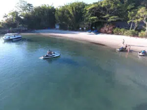 Praia principal da Ilha do Francês