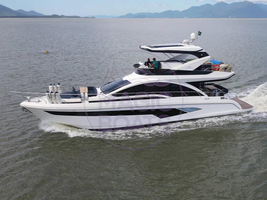 Intermarine 62 F27 - Magic Boats Aluguel de Lanchas - Aérea BB