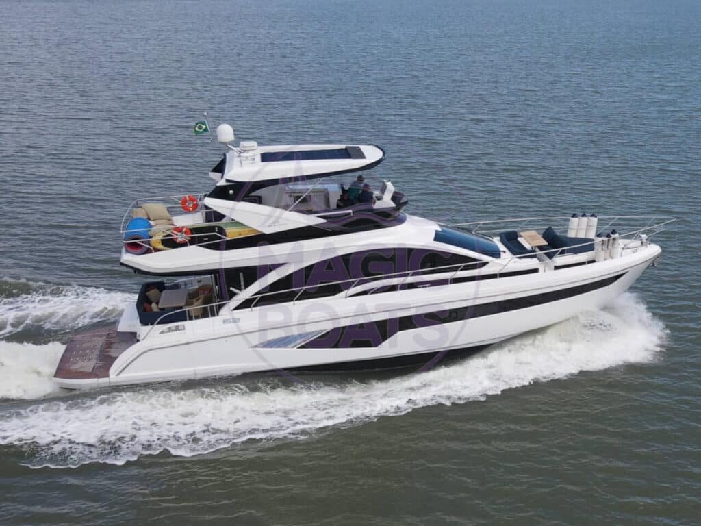 Intermarine 62 F27 - Magic Boats Aluguel de Lanchas - Aérea BE