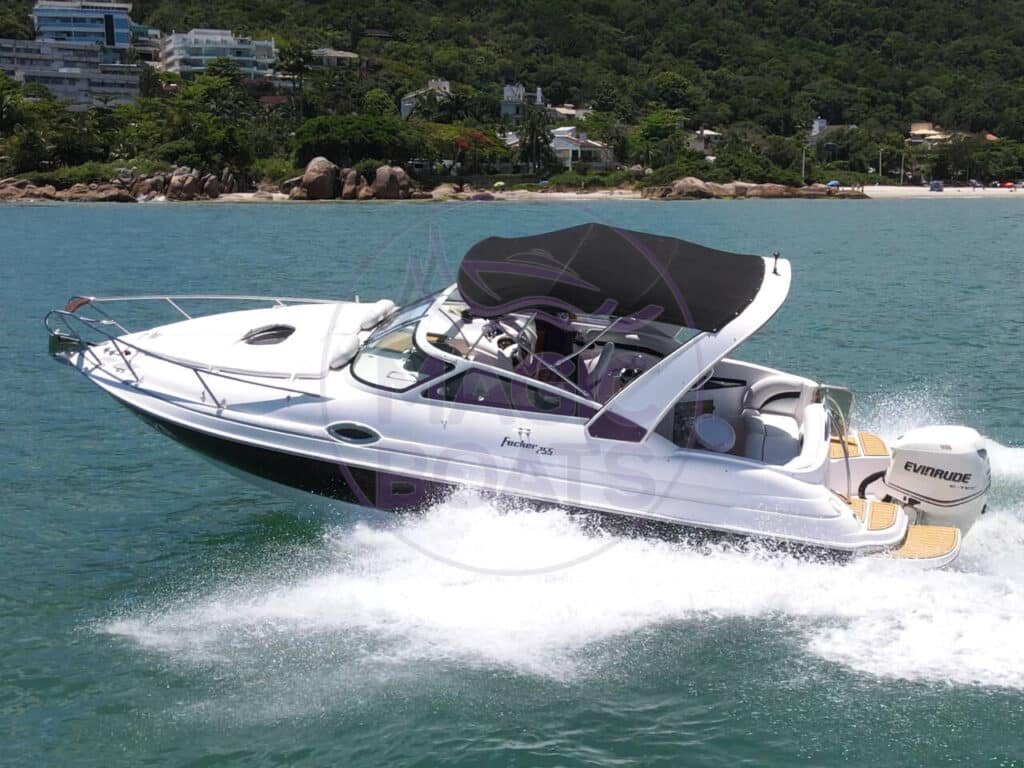 Focker 255 C82 - Magic Boats Aluguel de Lanchas - Aérea BB