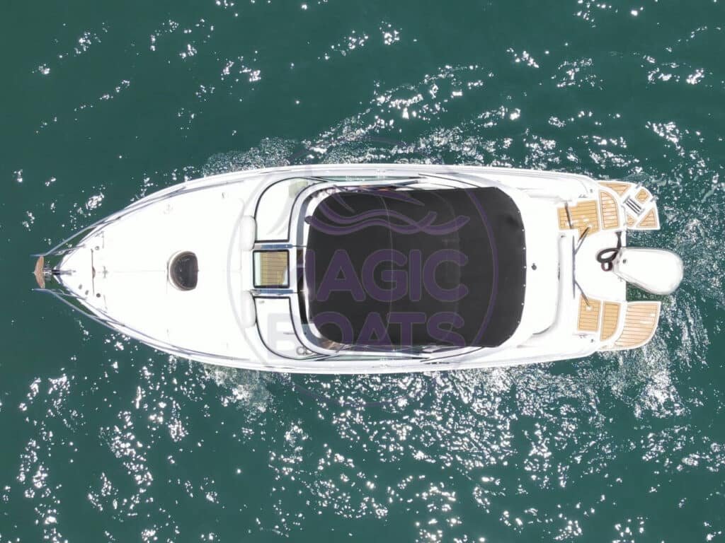 Focker 255 C82 - Magic Boats Aluguel de Lanchas - Aérea Top