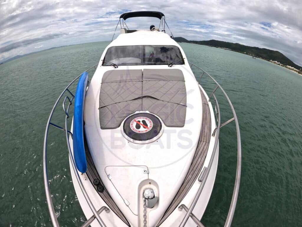 Azimut 380 Full - Magic Boats Aluguel de Lanchas - Solário de Proa