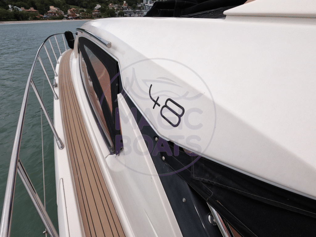 H18 - Azimut Atlantis 48 - Magic Boats Aluguel de Lanchas - Passadiço