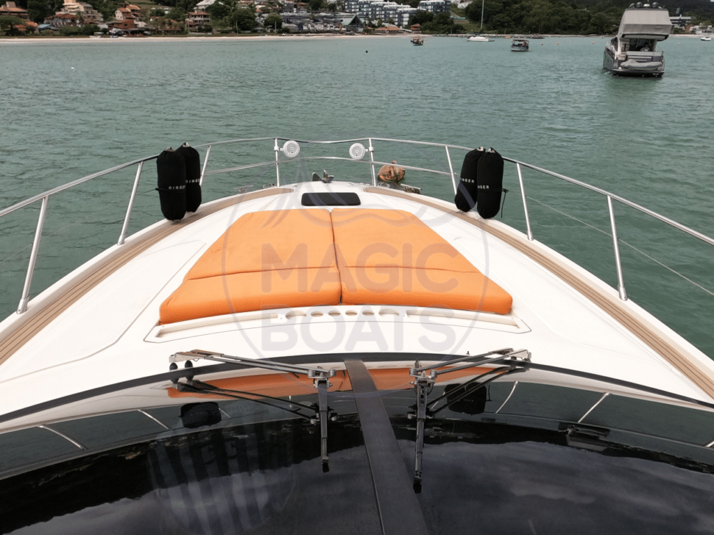 H18 - Azimut Atlantis 48 - Magic Boats Aluguel de Lanchas - Solário de Proa
