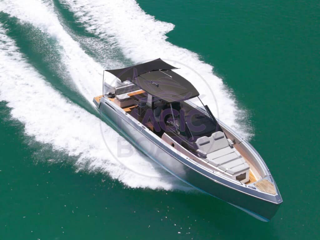 Schaefer V33 A19 - Magic Boats Aluguel de Lanchas - Aérea Proa BE